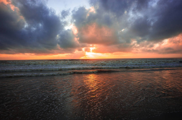 Dawn at Indian Ocean in Angels Bay, Kenya - 写真・画像