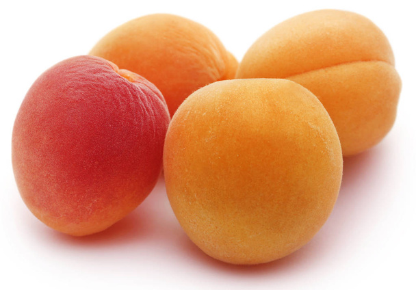 Closeup of fresh apricots - Photo, Image