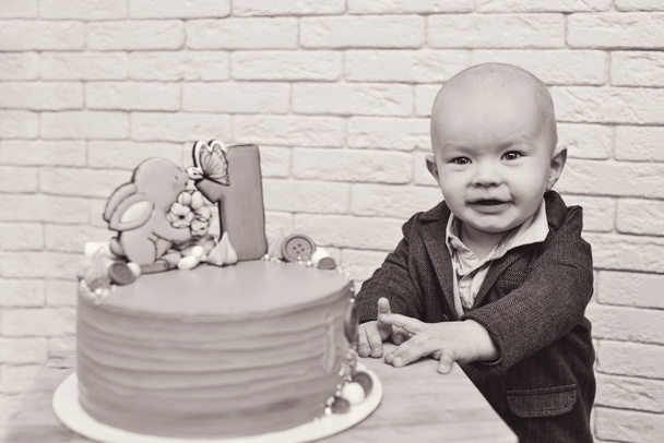 his first birthday - Foto, imagen