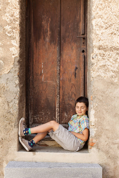 portrait of a boy, outdoor - Fotografie, Obrázek