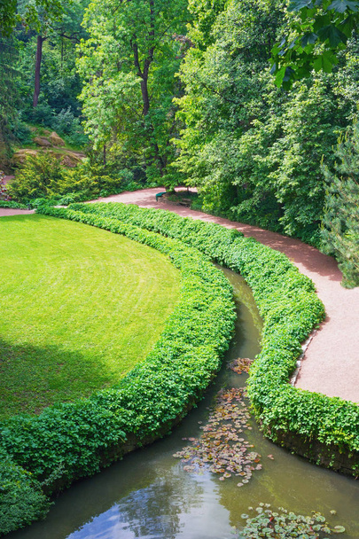 Вид на парк Софиевская (ботанический сад) в г. Умань, Украина
 - Фото, изображение