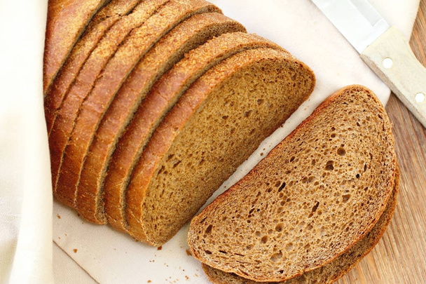 domácí žitný chléb - Fotografie, Obrázek