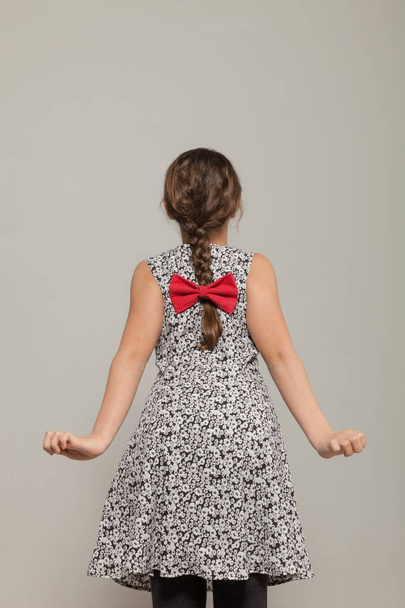 Rear view of a little girl - Fotó, kép