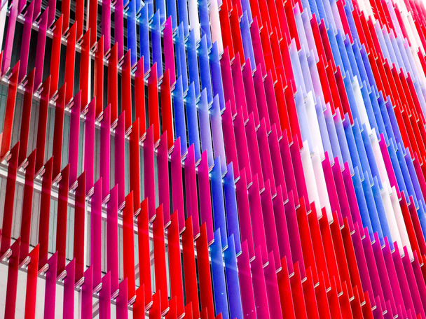 akrylové plastové fólie design interiéru, text A na třetí díl, červený - Fotografie, Obrázek