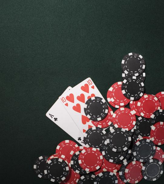 Casino-Chips - Foto, Bild