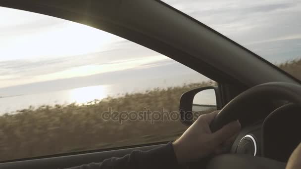Araba sürücü Kılavuzu seyahat - Video, Çekim