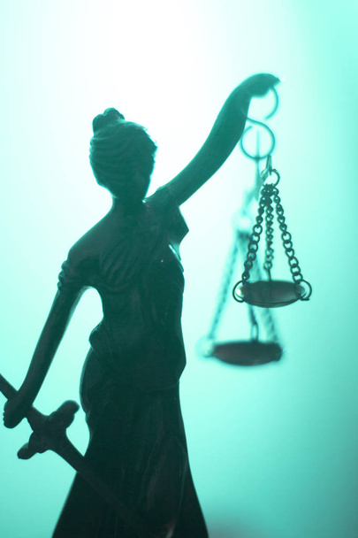 Jogi igazságszolgáltatási törvény szobor - Fotó, kép