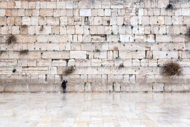 Muro occidental en Jerusalén
 - Foto, Imagen