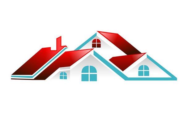 Dachvektor für Immobilien - Vektor, Bild