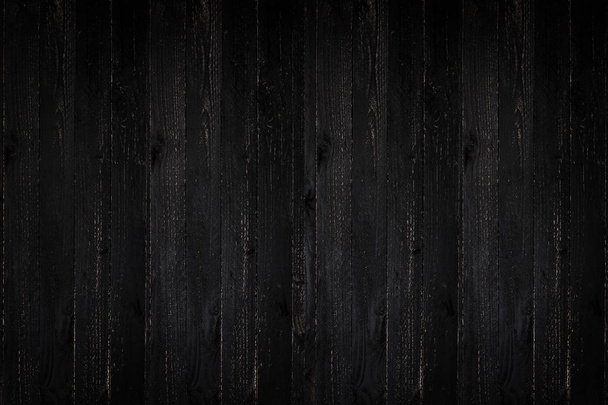 Textura de madera negra para diseño y fondo
. - Foto, Imagen