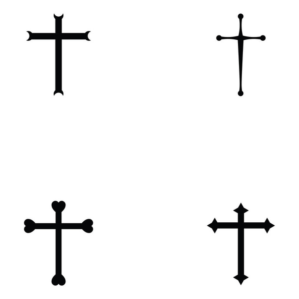 the crosses icon set - Vector, Image