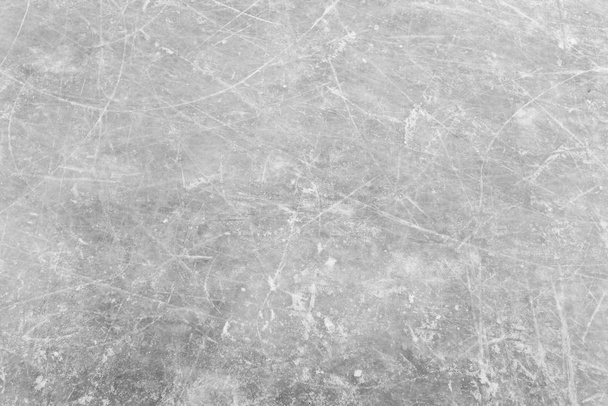 White ice and snow at ice rink as background - Zdjęcie, obraz