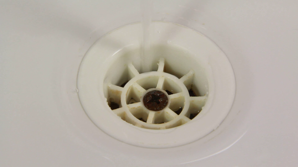 Dripping bathroom faucet - Footage, Video