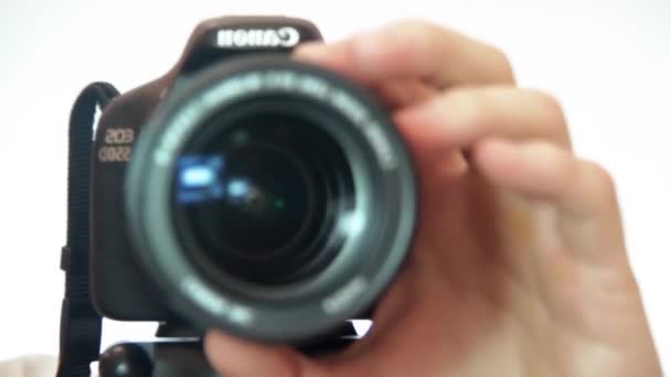 SLR-kamera - Materiaali, video