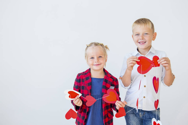 Kids Valentine day - Foto, immagini