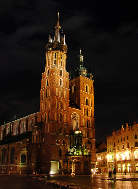 Basilique Sainte-Marie, Cracovie, Pologne
 - Photo, image