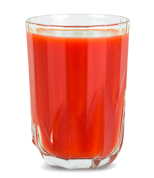 glass of tomato juice .  - Фото, зображення