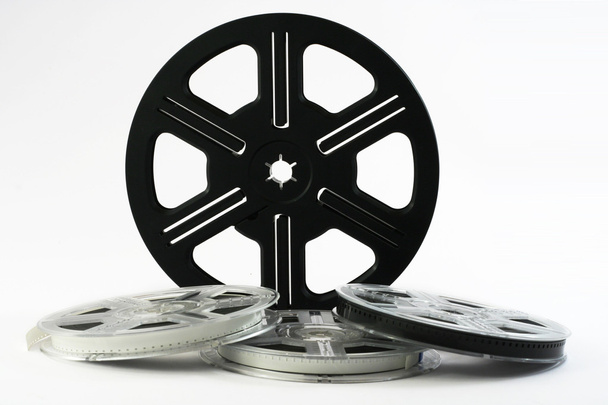 Film reels with film - Foto, afbeelding