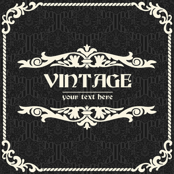 Vector vintage background - Vektor, Bild