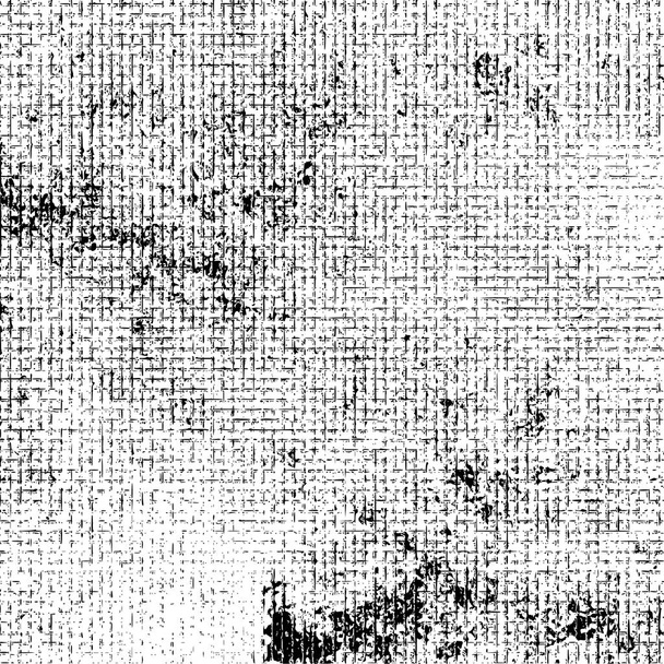 Černá a bílá Grunge prach chaotický pozadí - Vektor, obrázek