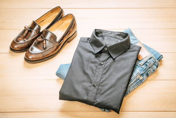 Beautiful fashion men's casual outfits clothing - Photo, image
