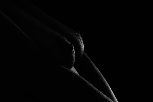 breast of body sexy young female - Valokuva, kuva