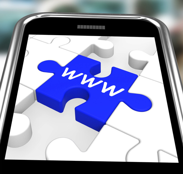 Www smartphone mutatja, Internet-böngészés - Fotó, kép