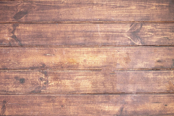 Brown wooden background. Old vintage  texture of bark wood, tabl - Fotografie, Obrázek