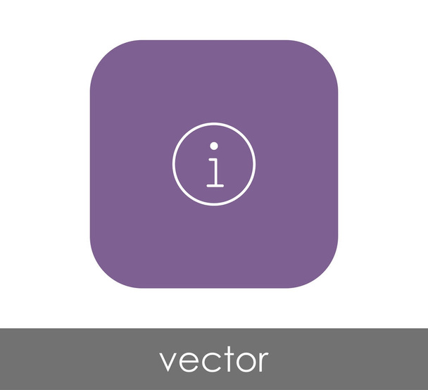 information sign icon - Vecteur, image