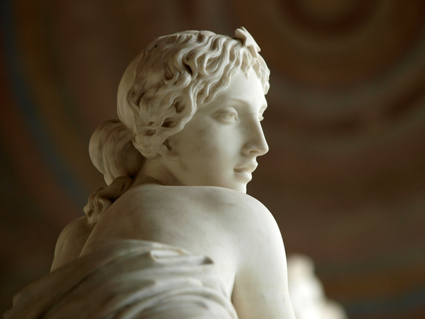 Gentle beauty immortalised in marble - Photo, Image