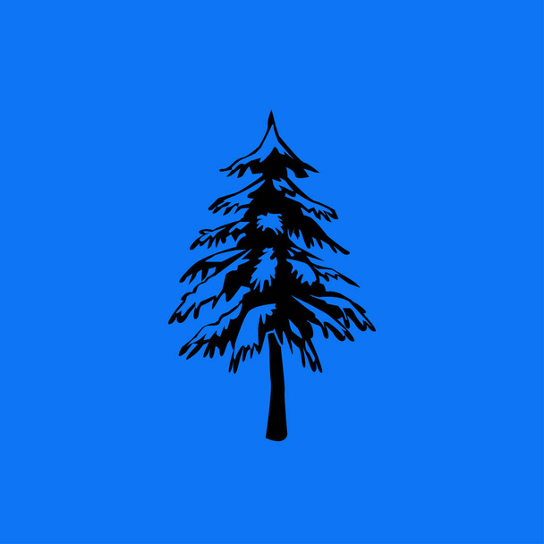 ağaç web simgesi - Vektör, Görsel