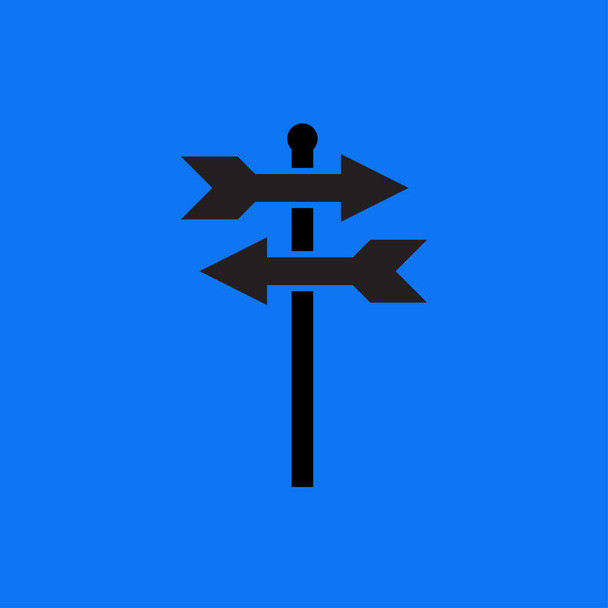 ícone de sinalização plana
 - Vetor, Imagem