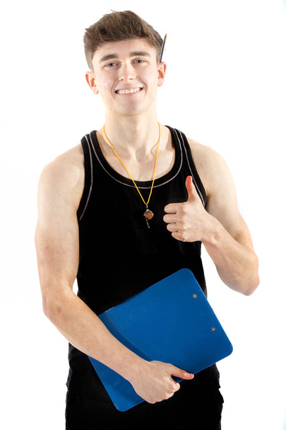 Teenage Personal Gym Trainer - Foto, Imagen