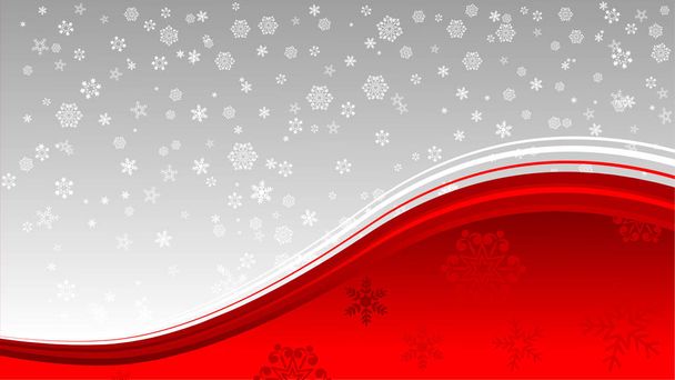 Snowflake background, Christmas background - Vector, Image
