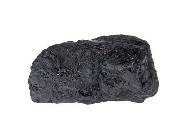 izole kömür, karbon nuggets - Fotoğraf, Görsel