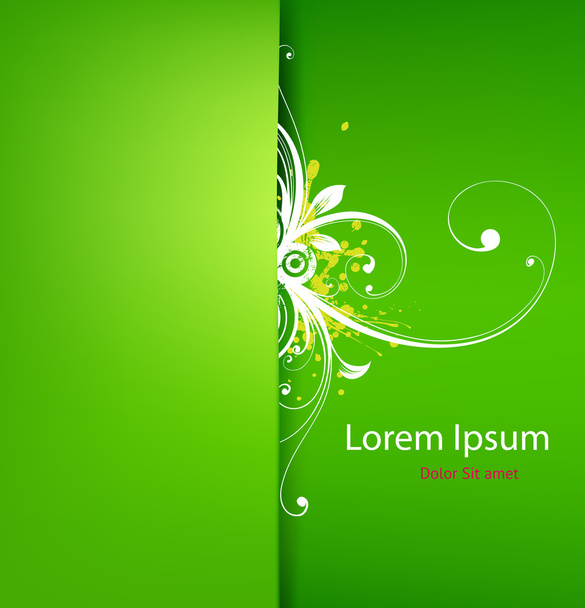 Vector green shiny background - Vector, afbeelding