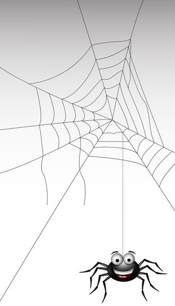 Spider web ilustrace pro vás design - Vektor, obrázek