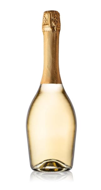 Bottle of white champagne - Fotó, kép