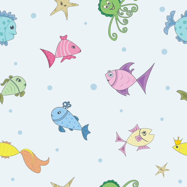 Set di pesci per il vostro disegno. illustrazione vettoriale
. - Vettoriali, immagini