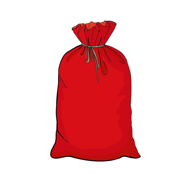 Hand drawn cartoon style shopping bags design - Wektor, obraz