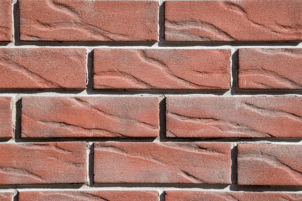 Nouveau mur de briques décoratives colorées
 - Photo, image