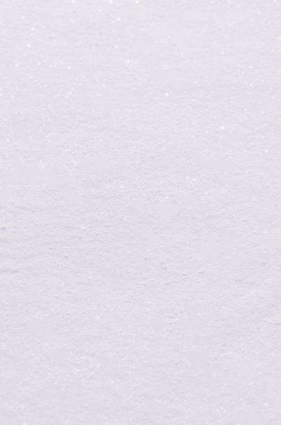 Background of fresh snow texture in blue tone - Foto, imagen