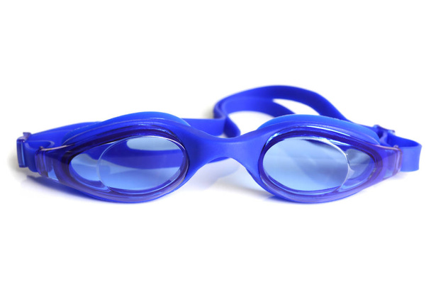okulary do pływania na białym tle - Zdjęcie, obraz