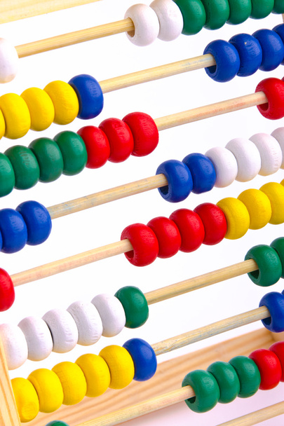Abacus toy for child isolated on white background - Photo, Image
