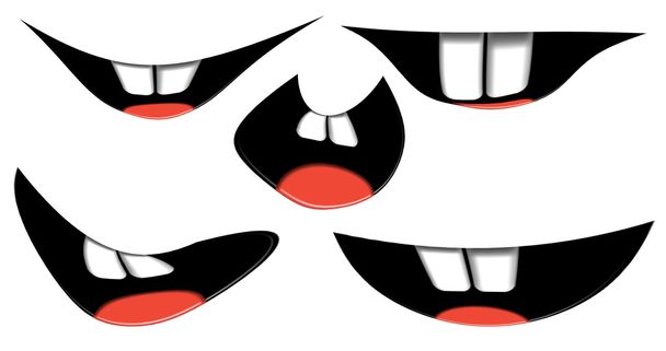 Карикатурный рот
 - Фото, изображение
