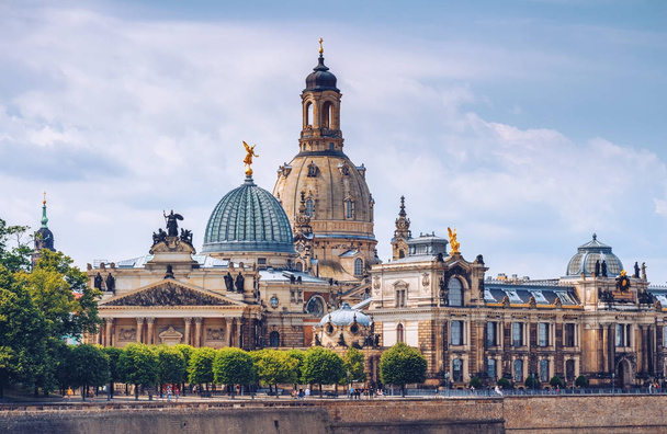 The ancient city of Dresden, Germany. Historical and cultural ce - 写真・画像