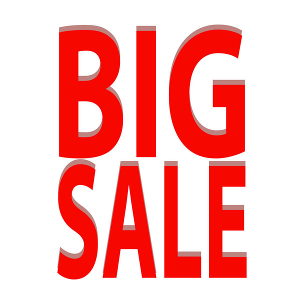 Big Sale Label - Vector, imagen