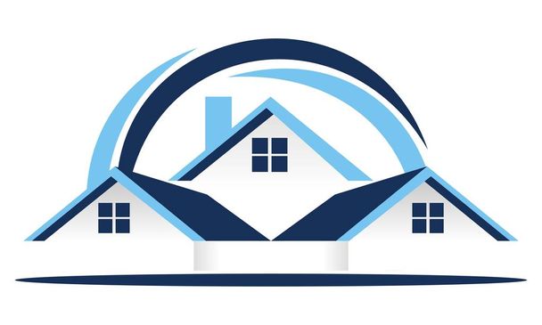 Dachvektor für Immobilien - Vektor, Bild