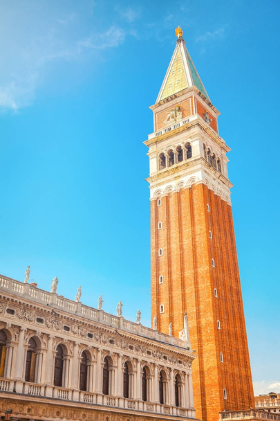 Campanile San Marco dzwonnica - Zdjęcie, obraz