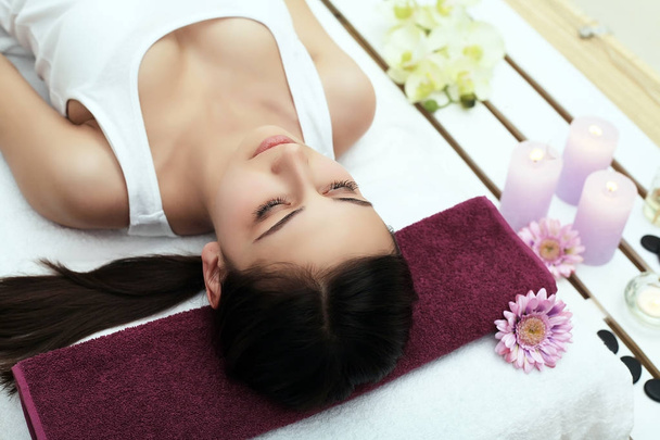Body Care. Spa Woman. Beauty Treatment Concept. Beautiful Health - Foto, immagini
